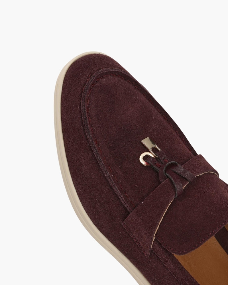 Old Money Suede Lady Loafers VIP