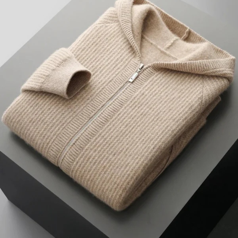 The Como Merino Zip Hoodie
