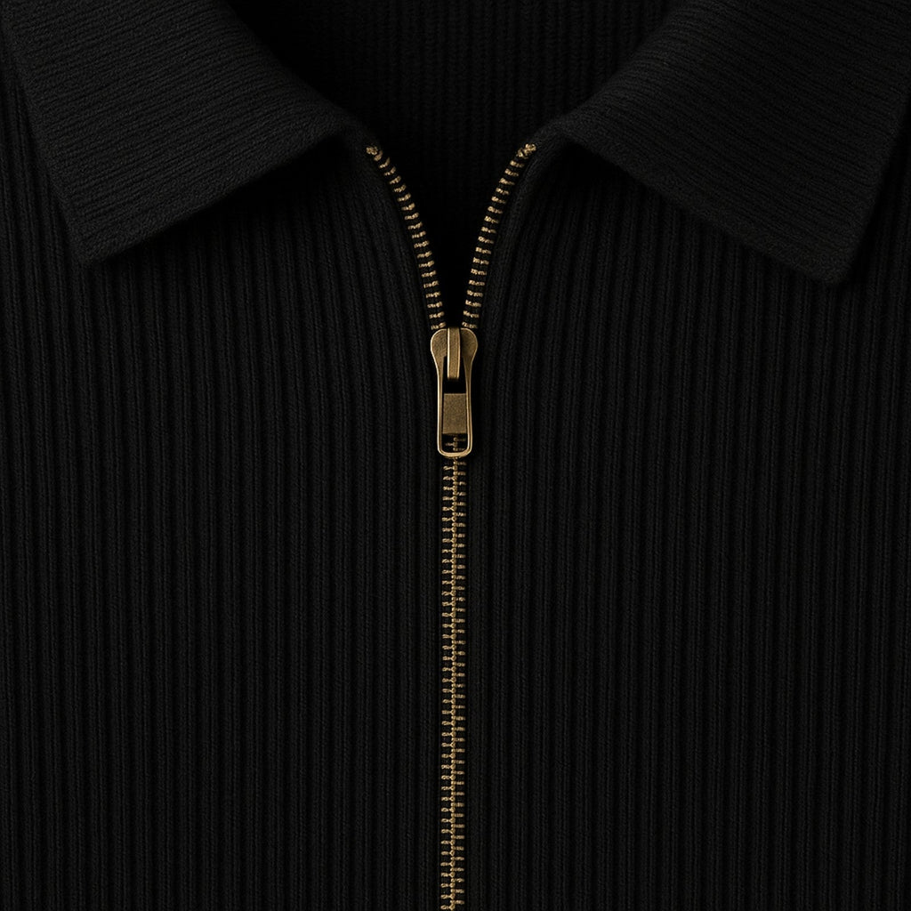 The Oxford Wool Turtleneck Vest