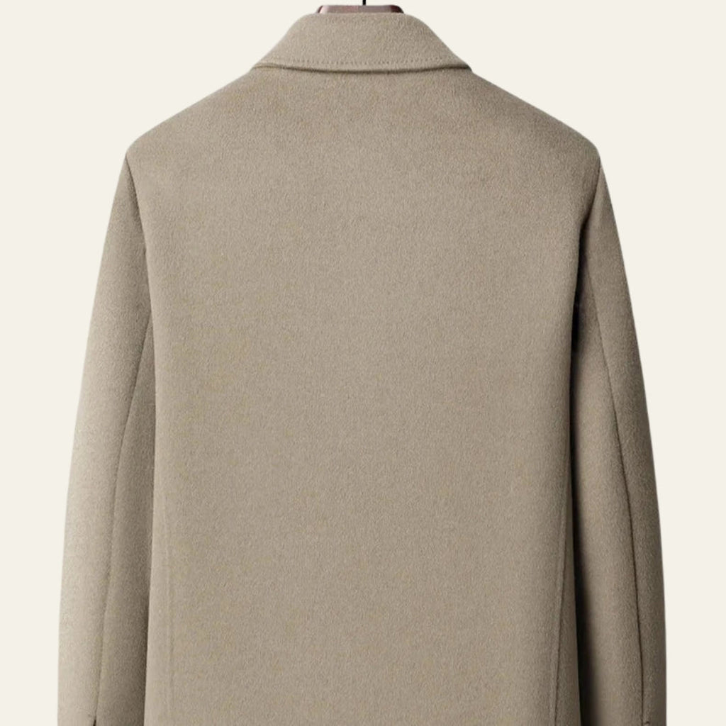 The Aspen Wool-Texture Snap Jacket